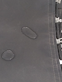 100x200 gri balkon perdesi